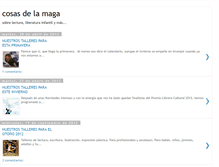 Tablet Screenshot of cosasdelamaga.blogspot.com