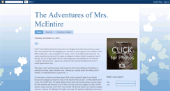 Desktop Screenshot of mrsmcentire.blogspot.com