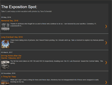 Tablet Screenshot of expositionspot.blogspot.com