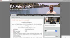 Desktop Screenshot of dadanggani.blogspot.com