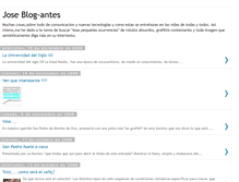 Tablet Screenshot of joseblogantes.blogspot.com