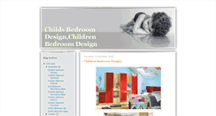 Desktop Screenshot of childsbedroomdesign.blogspot.com
