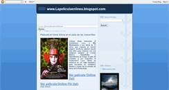 Desktop Screenshot of lapeliculaenlinea.blogspot.com