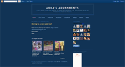 Desktop Screenshot of annasadornments.blogspot.com