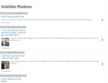 Tablet Screenshot of infallibleplankton.blogspot.com
