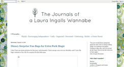 Desktop Screenshot of lauraingallswannabe.blogspot.com