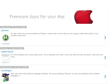 Tablet Screenshot of freestuffonyourmac.blogspot.com