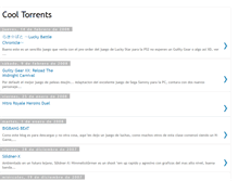 Tablet Screenshot of cooldoujintorrents.blogspot.com