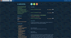 Desktop Screenshot of ounicornio.blogspot.com