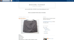 Desktop Screenshot of biggirlwear.blogspot.com