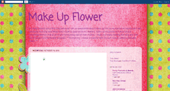 Desktop Screenshot of hezzie-makeupflower.blogspot.com