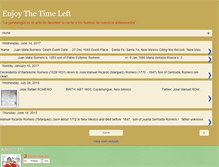 Tablet Screenshot of enjoythetimeleft.blogspot.com