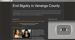 Desktop Screenshot of endbigotryinvenangocounty.blogspot.com