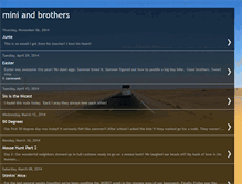 Tablet Screenshot of miniandbrother.blogspot.com