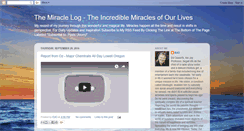 Desktop Screenshot of miraclelog.blogspot.com