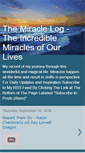 Mobile Screenshot of miraclelog.blogspot.com