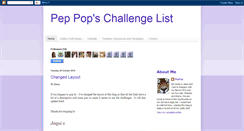 Desktop Screenshot of poppopschallengelist.blogspot.com