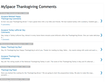 Tablet Screenshot of myspacethanksgivingcomments.blogspot.com