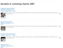 Tablet Screenshot of mandalaworkshopsmanila2007.blogspot.com