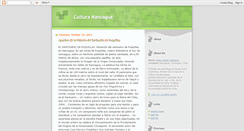 Desktop Screenshot of culturanancagua.blogspot.com