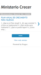 Mobile Screenshot of ministerio-crecer-anual.blogspot.com
