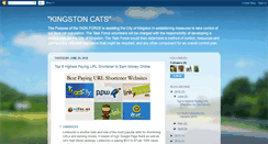 Desktop Screenshot of kingstoncats.blogspot.com