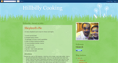 Desktop Screenshot of hillbillycooking.blogspot.com