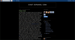 Desktop Screenshot of chat-espanol-com-h0w.blogspot.com