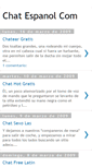 Mobile Screenshot of chat-espanol-com-h0w.blogspot.com