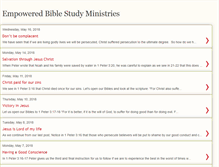 Tablet Screenshot of empoweredbiblestudy.blogspot.com