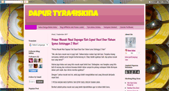 Desktop Screenshot of dapurtyra4iskina.blogspot.com