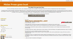 Desktop Screenshot of midaspressgoesbust.blogspot.com