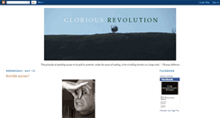 Desktop Screenshot of glorious-revolution.blogspot.com