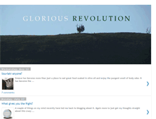 Tablet Screenshot of glorious-revolution.blogspot.com