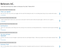 Tablet Screenshot of believersinchrist.blogspot.com