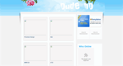 Desktop Screenshot of dudehd.blogspot.com