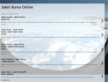 Tablet Screenshot of jaketkoreaonlinemurah.blogspot.com