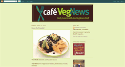 Desktop Screenshot of cafevegnews.blogspot.com