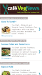 Mobile Screenshot of cafevegnews.blogspot.com