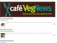 Tablet Screenshot of cafevegnews.blogspot.com