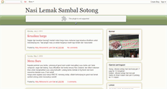 Desktop Screenshot of nasilemaksambalsotong.blogspot.com