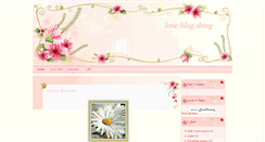 Desktop Screenshot of loveblogthing.blogspot.com