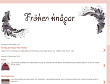 Tablet Screenshot of frokenknapar.blogspot.com