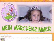 Tablet Screenshot of maerchenzimmer.blogspot.com