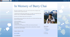 Desktop Screenshot of barrychai.blogspot.com