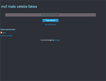 Tablet Screenshot of fakemalecelebs.blogspot.com