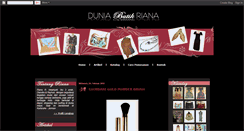 Desktop Screenshot of duniabutikriana.blogspot.com