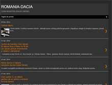 Tablet Screenshot of casanoastra-romania-dacia.blogspot.com