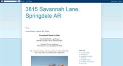 Desktop Screenshot of 3815savannahlane.blogspot.com