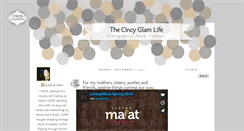 Desktop Screenshot of glamincincy.blogspot.com